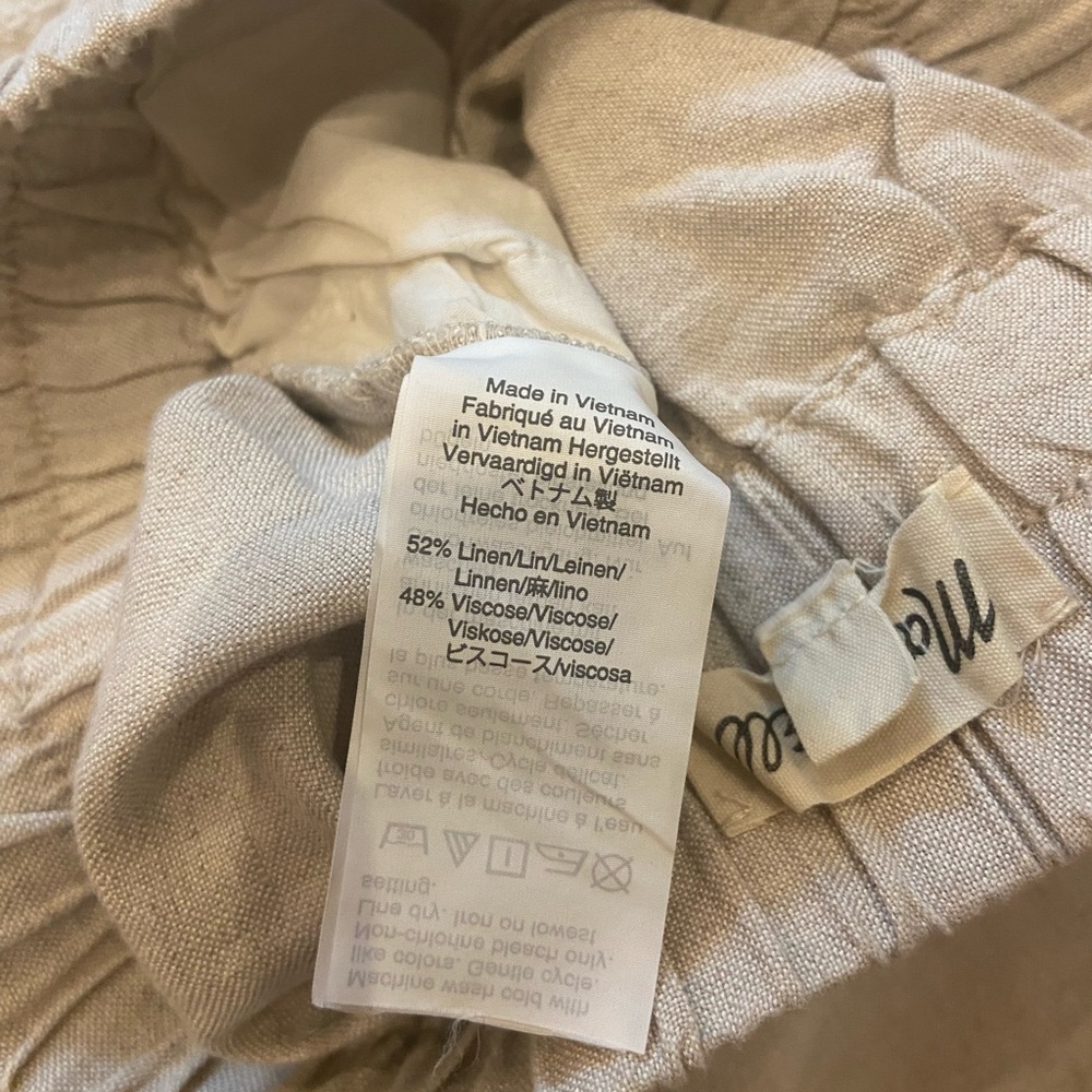 Madewell Huston Linen Pants - Picture 5 of 7
